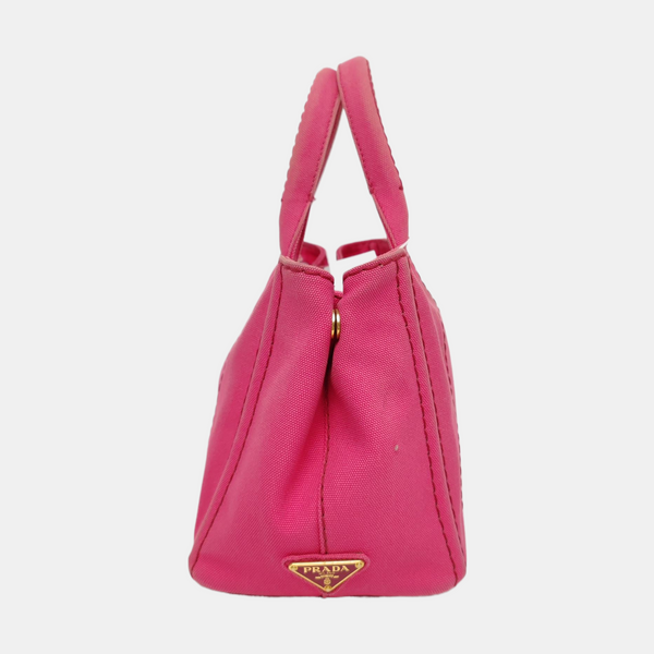 Denim Quilted Canvas Red