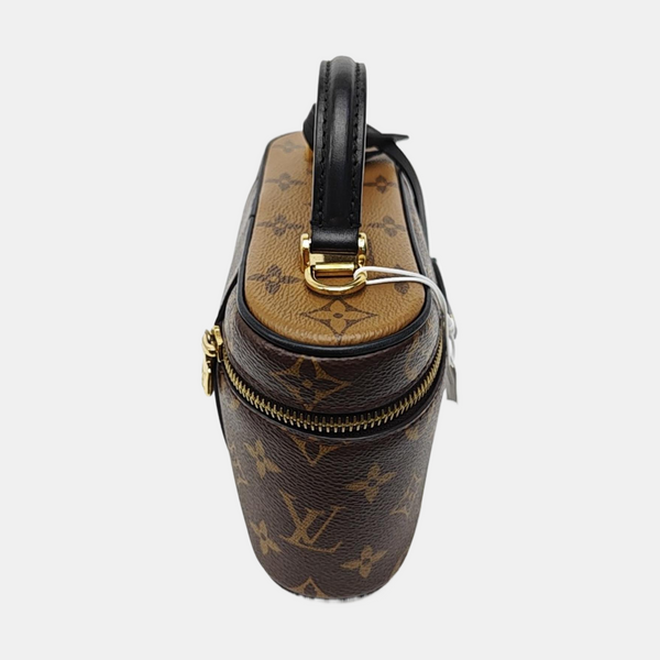 Vanity Chain Pouch Monogram Coated Canvas Brown