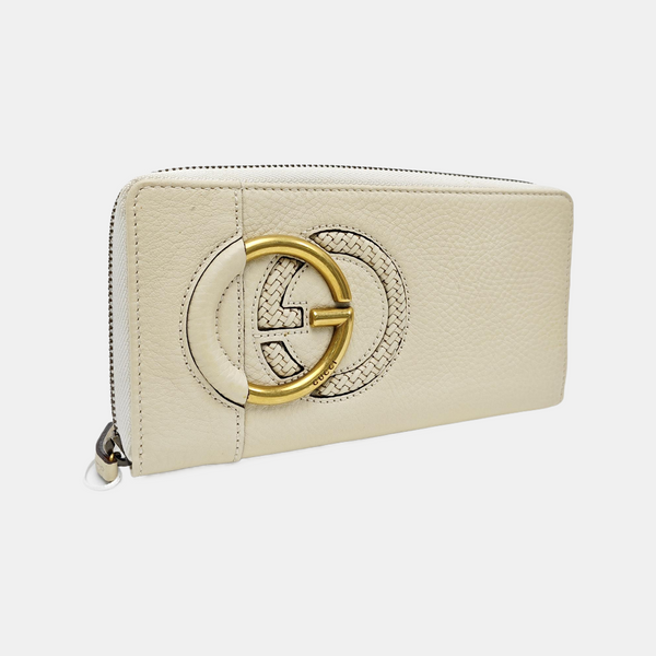 Calfskin Wallet Beige