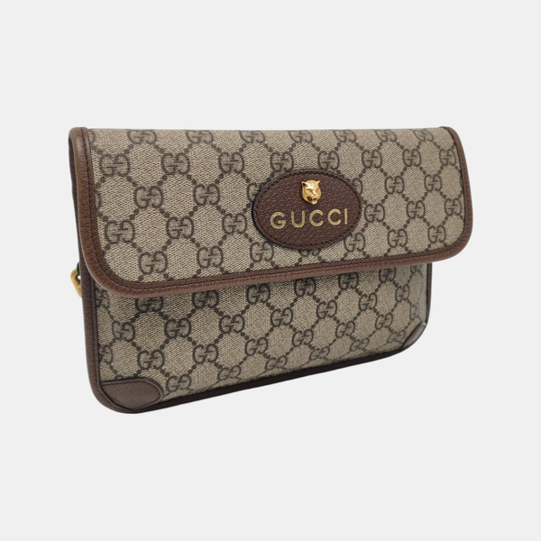 Neo Vintage Monogram Coated Canvas Beige