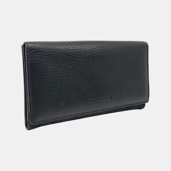 Swing Monogram Calfskin Black Wallet