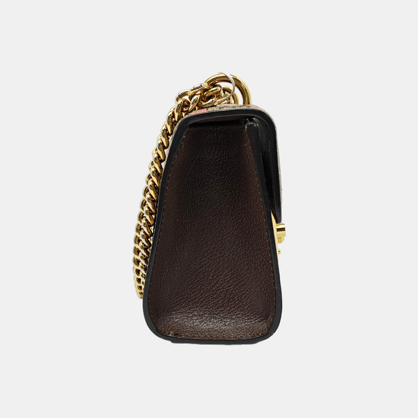 Authenticated pre-owned Padlock Small Monogram Coated Canvas Multicolor - Shoulder Bag at Looply
