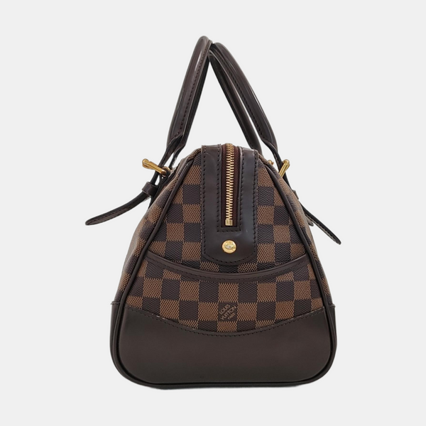 BERKELEY Damier Ebene Coated Canvas Brown