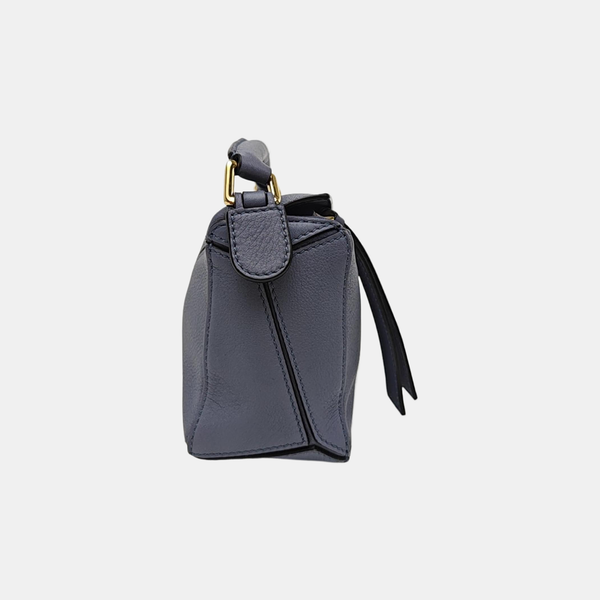 Puzzle Mini Calfskin Blue