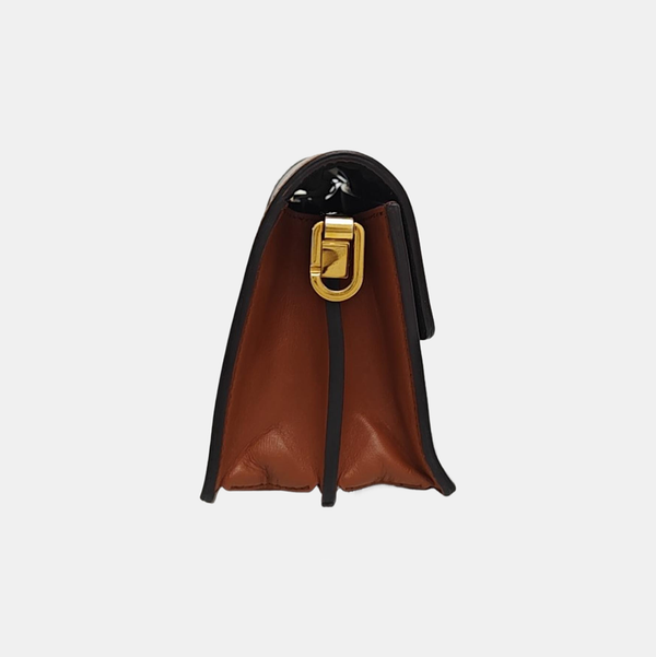 DAUPHINE Mini Monogram Coated Canvas Brown