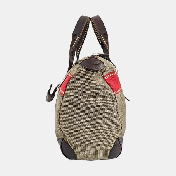 Canvas Shoulder Bag Gray