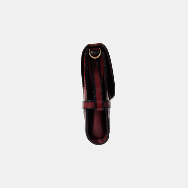 Abbott Calfskin Red