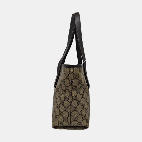 Monogram Coated Canvas Brown
