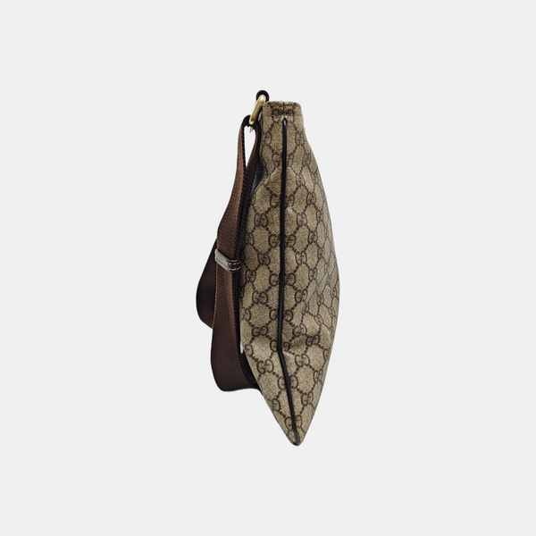 GG Supreme Monogram Coated Canvas Black