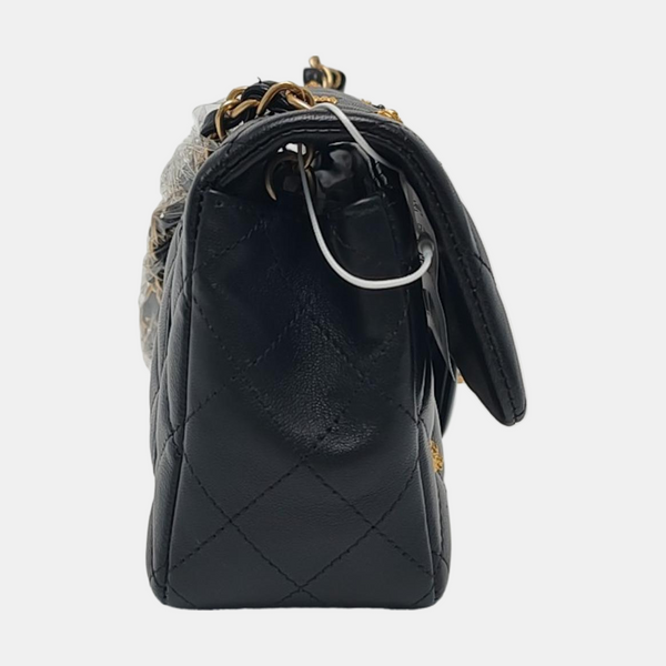 CLASSIC FLAP Mini Quilted Lambskin Black