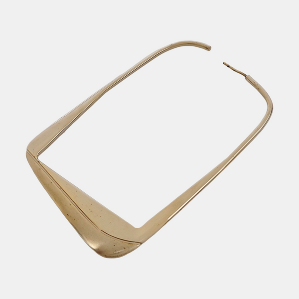Metal Gold Stud Earrings