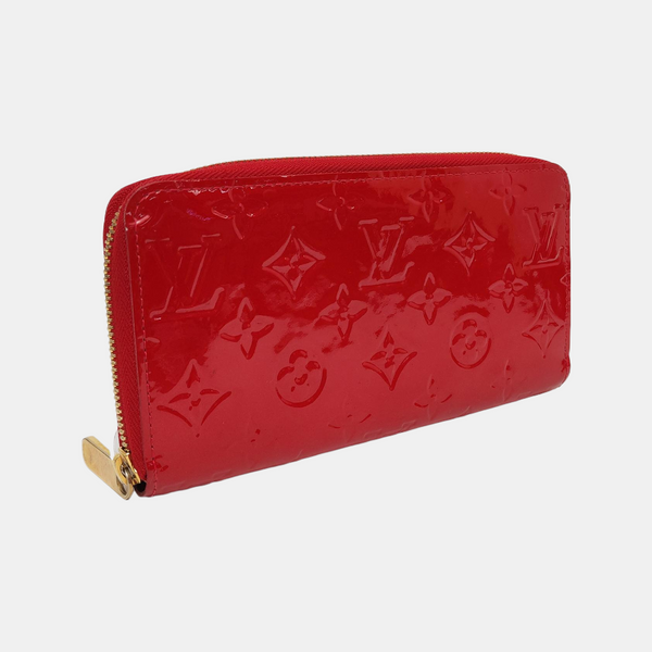 ZIPPY Patent Leather Red Wallet