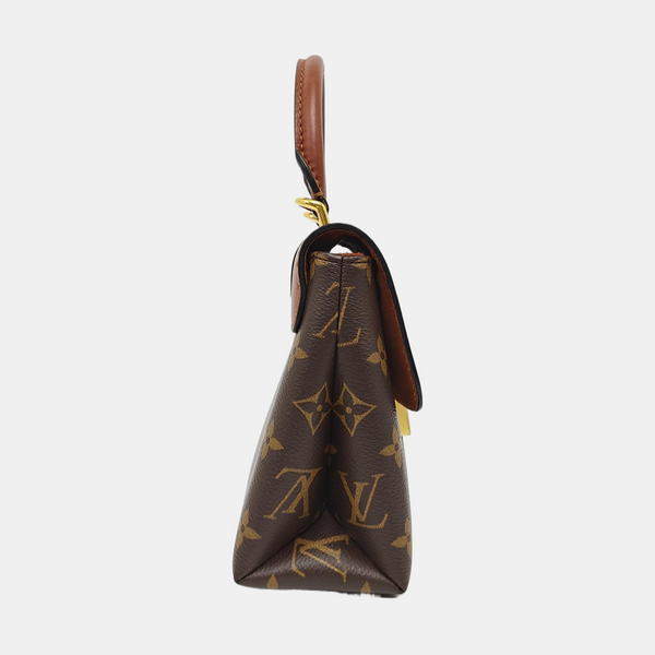 LOCKY BB Monogram Coated Canvas Brown