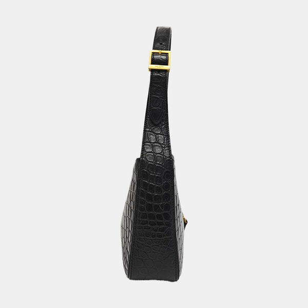 LE 5 À 7 Small Calfskin Black