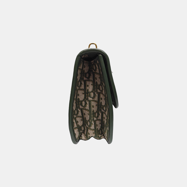 Dioraddict Oblique Canvas Green
