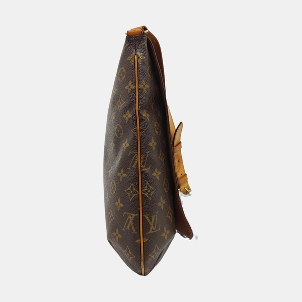 MUSETTE TANGO Lona Revestida con Monogram Marrón