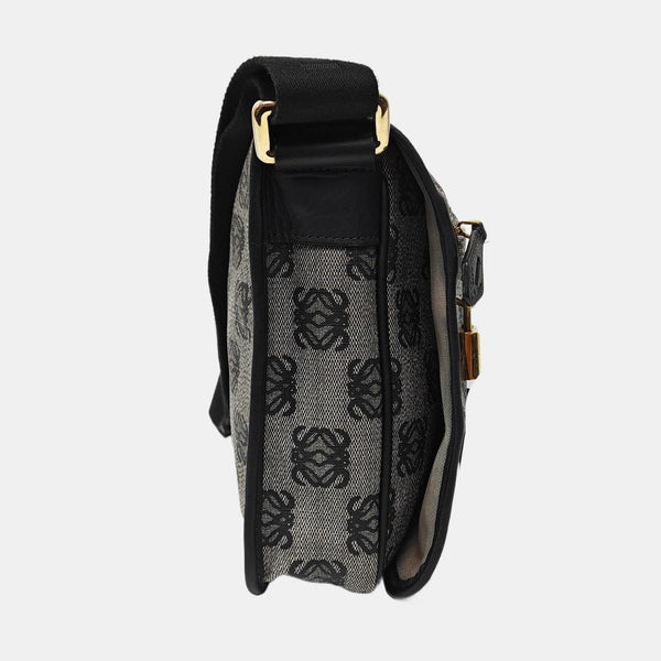 Monogram Coated Canvas Gray