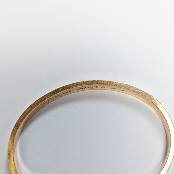 LOVE 18k Rose Gold Bangle