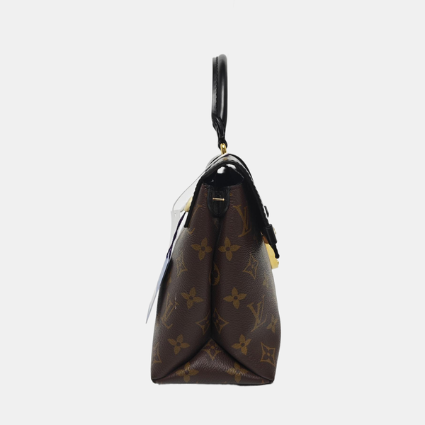 ONE HANDLE Monogram Coated Canvas Brown