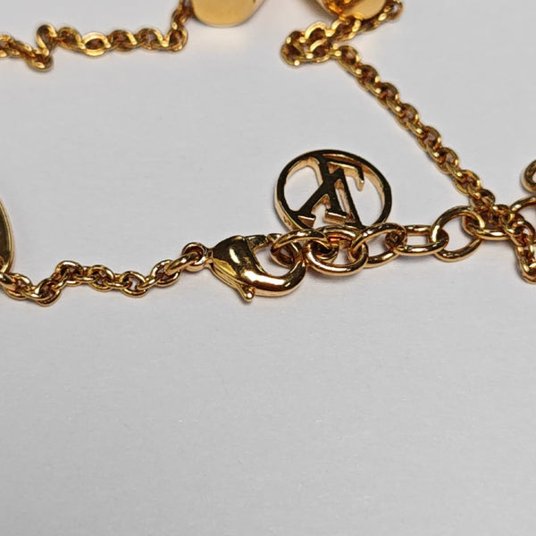 ESSENTIAL V Brass Gold Bracelet