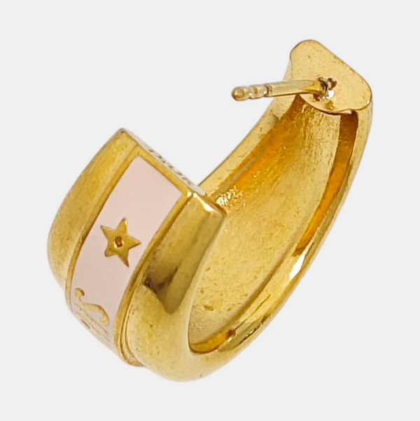 Metal Gold Stud Earrings