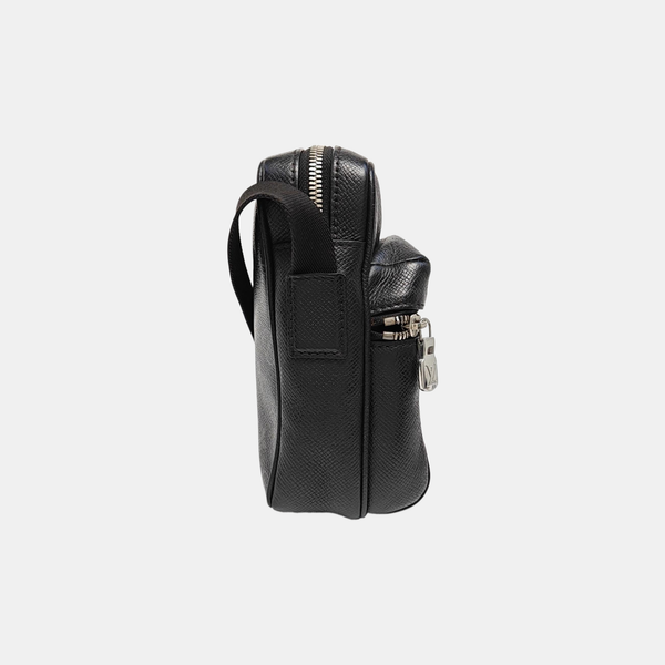 OUTDOOR PM Monogram Coated Canvas Black