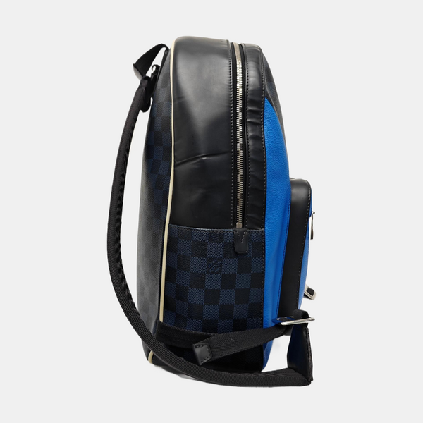 JOSH Damier Graphite Coated Canvas Black