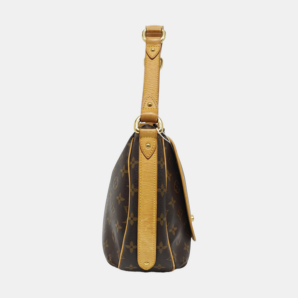 TULUM PM Monogram Coated Canvas Brown