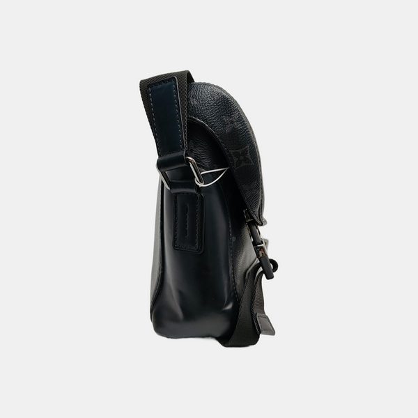 VOYAGER PM Monogram Coated Canvas Black