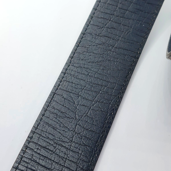 Beige Coated Canvas Belt