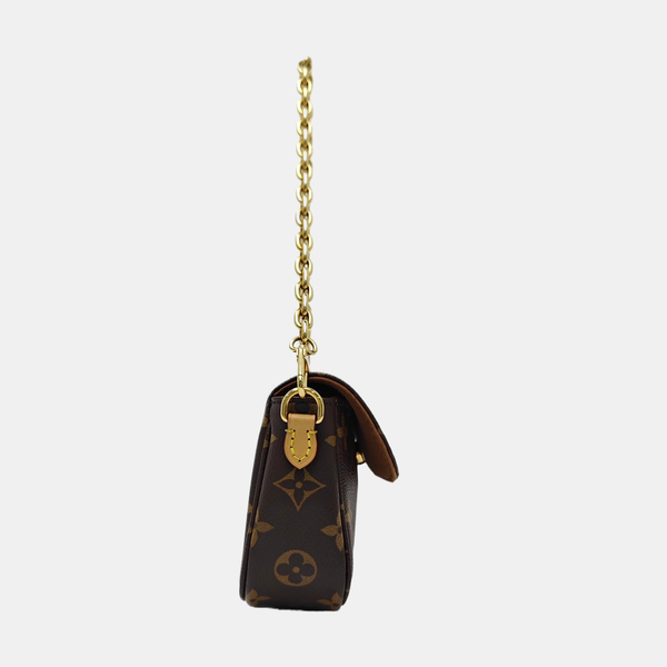 IVY Monogram Coated Canvas Brown