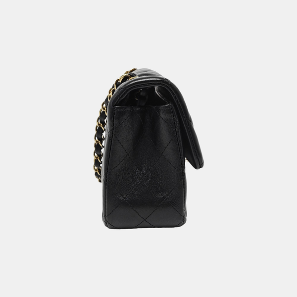 CLASSIC FLAP Mini Quilted Lambskin Black