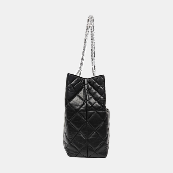 2.55 Quilted Calfskin Black