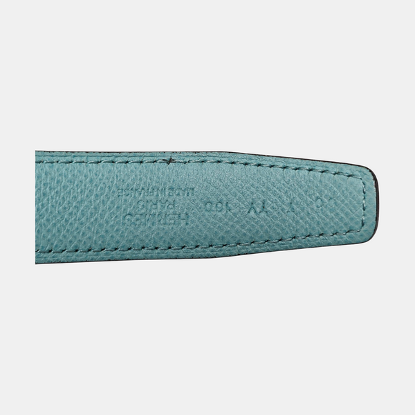 Leather Belt Blue