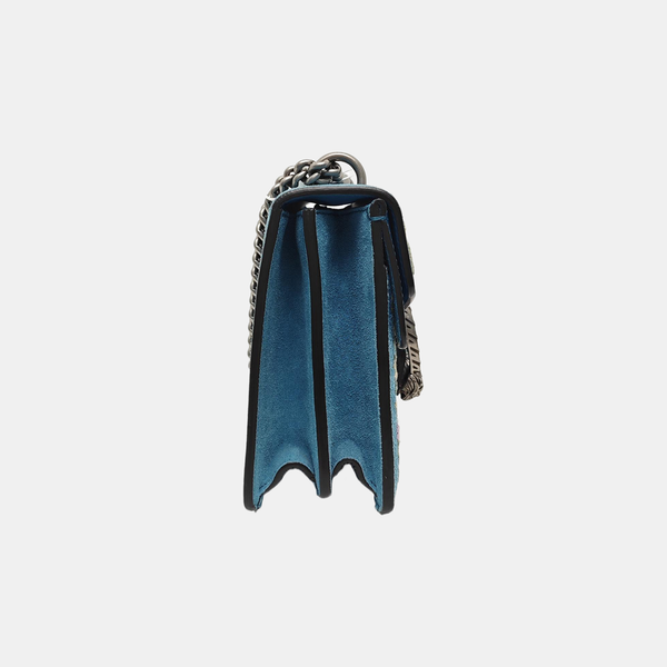 Authenticated pre-owned Dionysus Suede Blue - Shoulder Bag at Looply