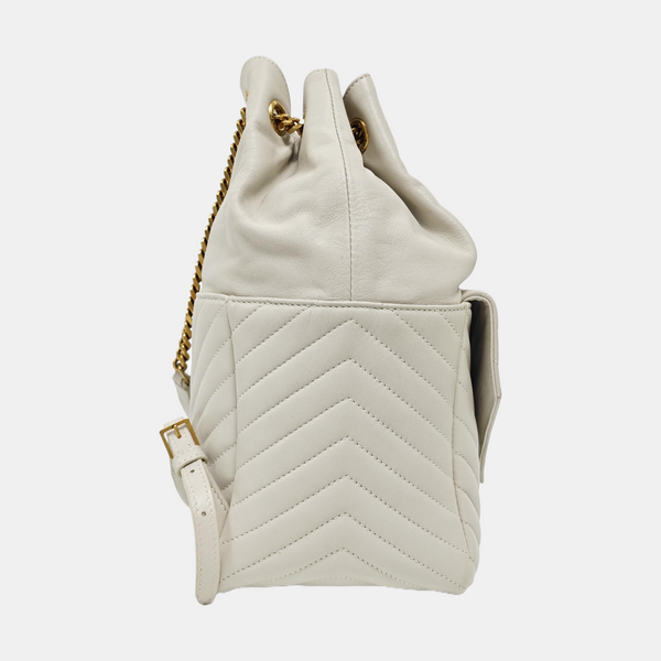 JOE Quilted Lambskin White
