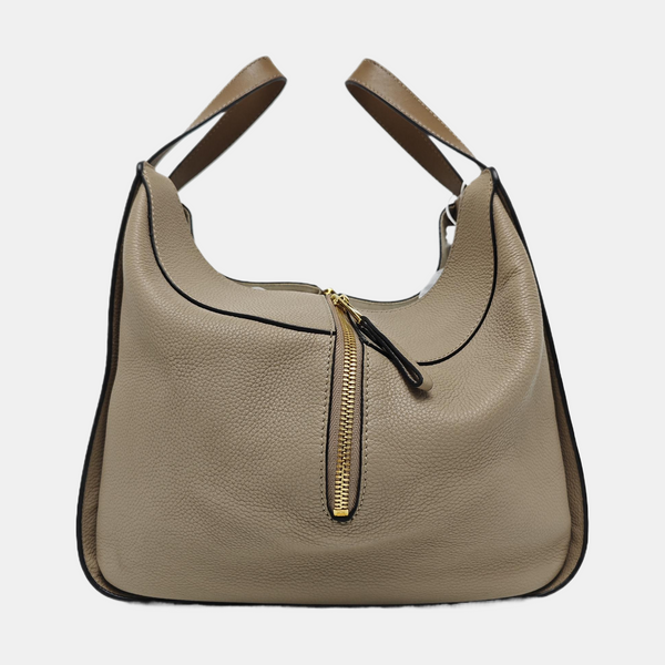 Hammock Small Calfskin Beige