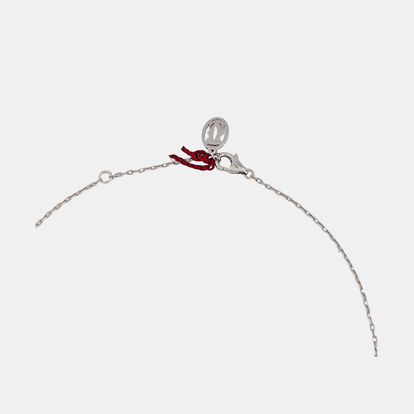 CARTIER D'AMOUR 18k White Gold Silver Necklace