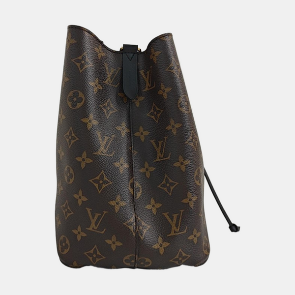 NÉONOÉ MM Monogram Coated Canvas Brown