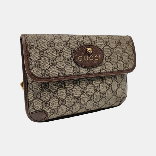 Neo Vintage Monogram Coated Canvas Beige