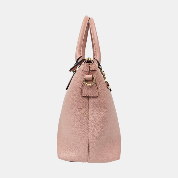Calfskin Tote Bag Pink