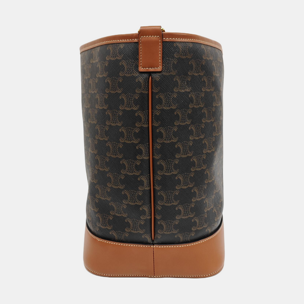 TRIOMPHE CANVAS Medium Coated Canvas Brown