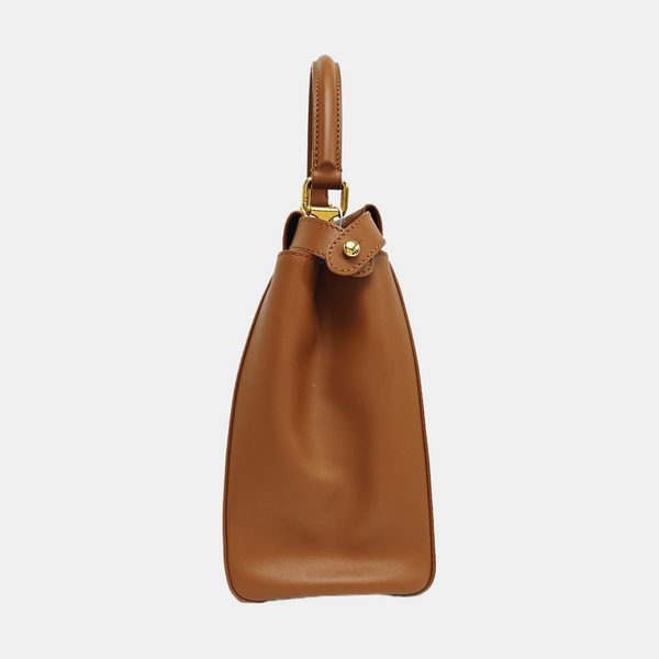 Peekaboo Medium Calfskin Brown