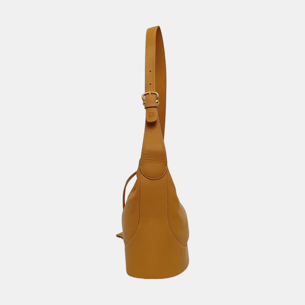 Calfskin Shoulder Bag Yellow