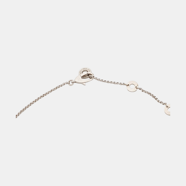 B.ZERO1 18k White Gold Silver Necklace