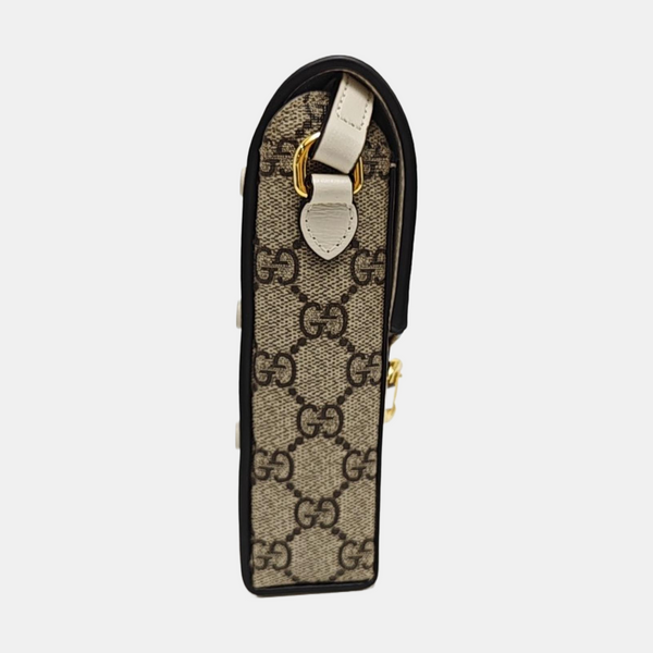 Horsebit 1955 Mini Coated Canvas Beige