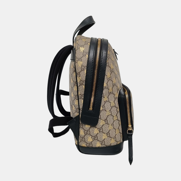 Eden Monogram Coated Canvas Beige