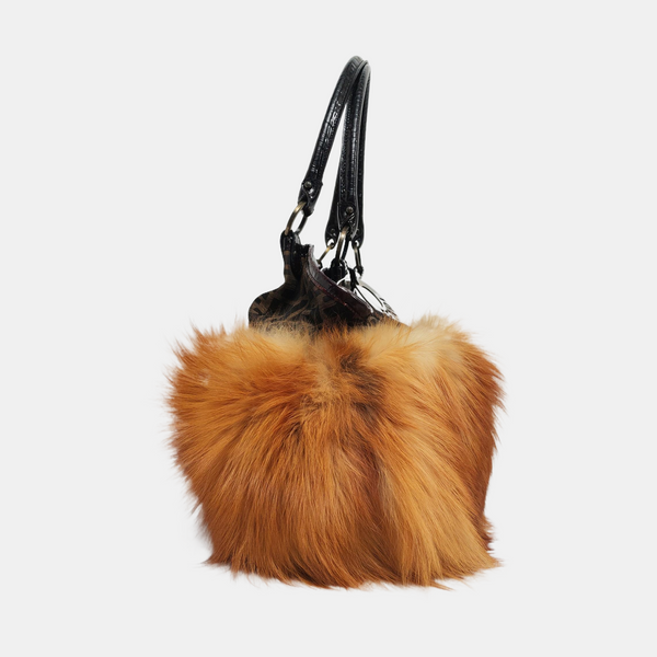 FF Tote Fur Brown