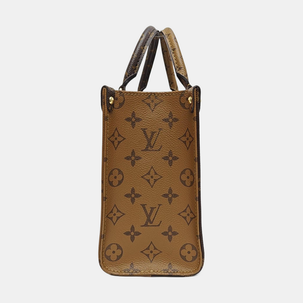 ONTHEGO PM Monogram Coated Canvas Brown