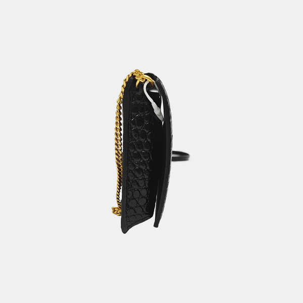 CASSANDRE Calfskin Black